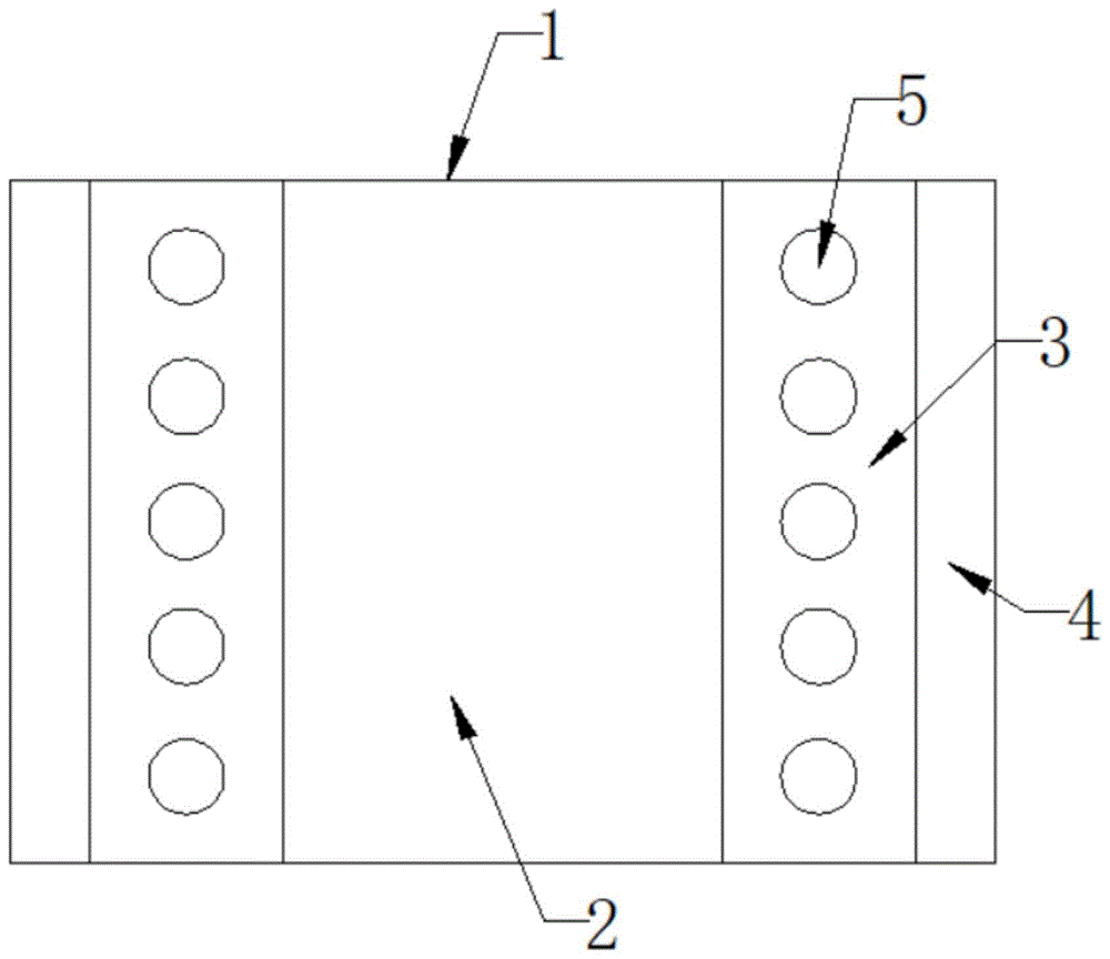 一种激光孔分区接装纸的制作方法