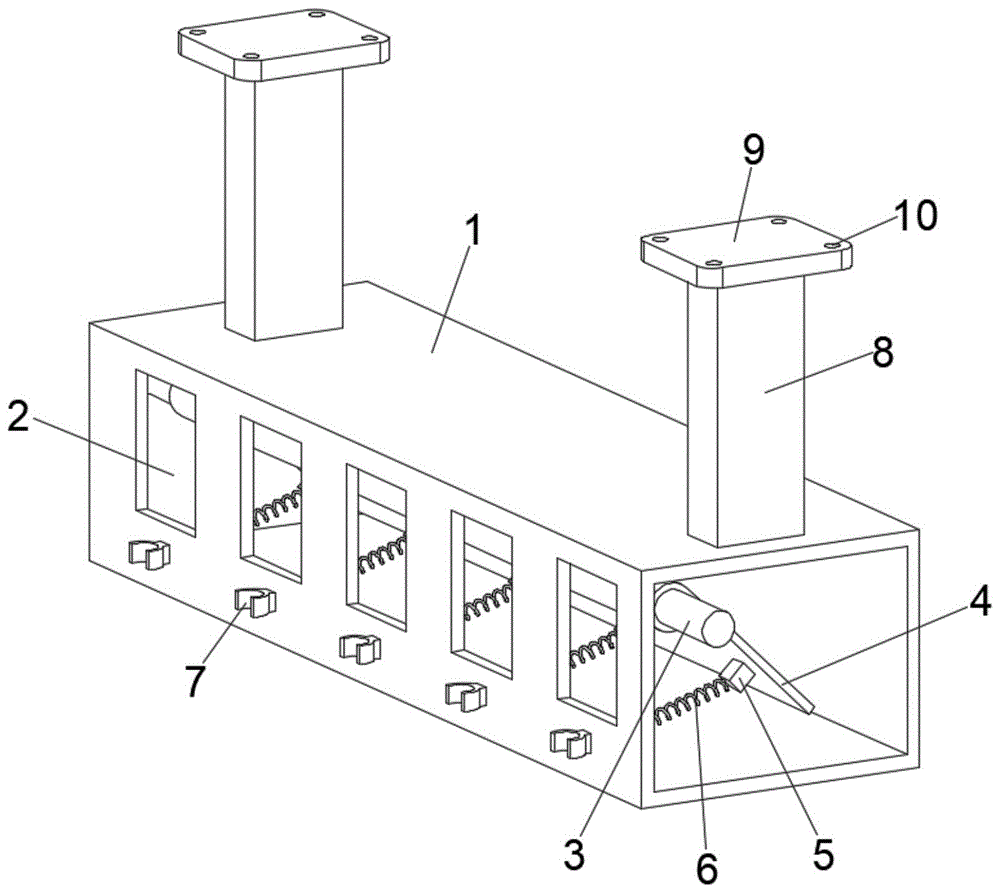 一种农具挂架的制作方法