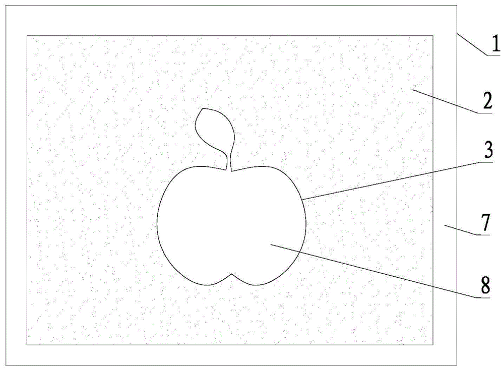 一种无纺布拼图的制作方法