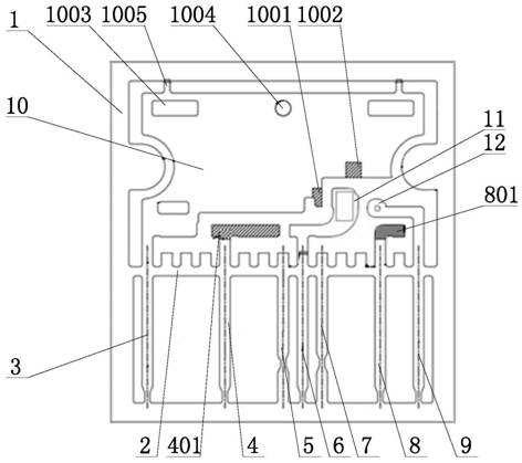 一种固态继电器输入输出高绝缘电压引线框架的制作方法
