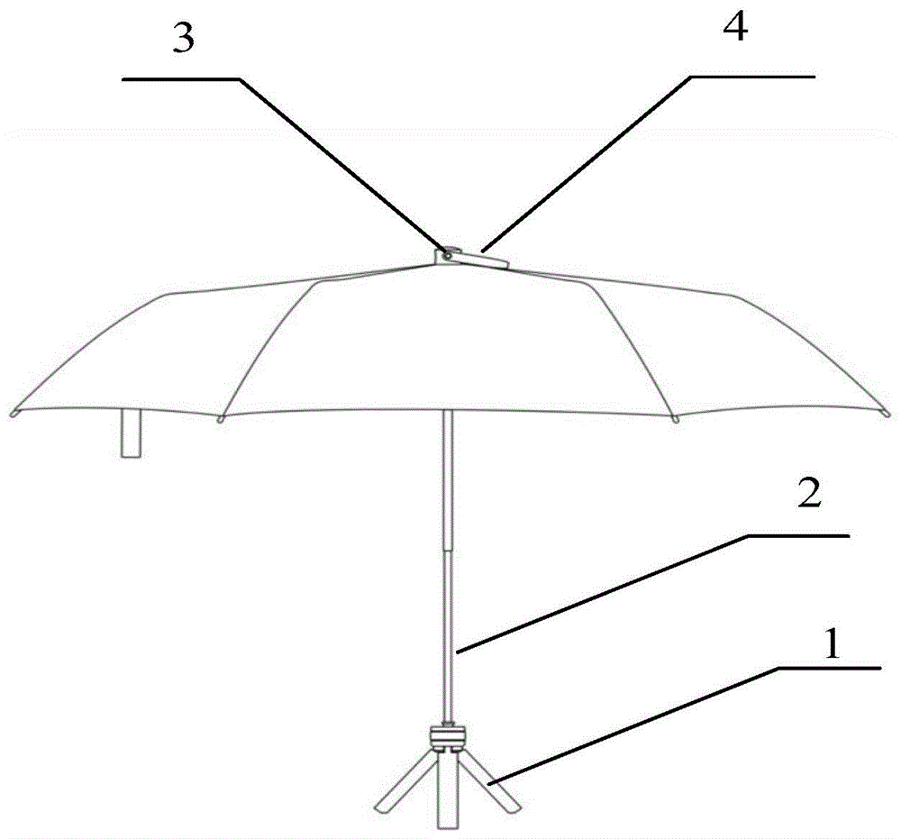 一种便于携带存放的雨伞的制作方法