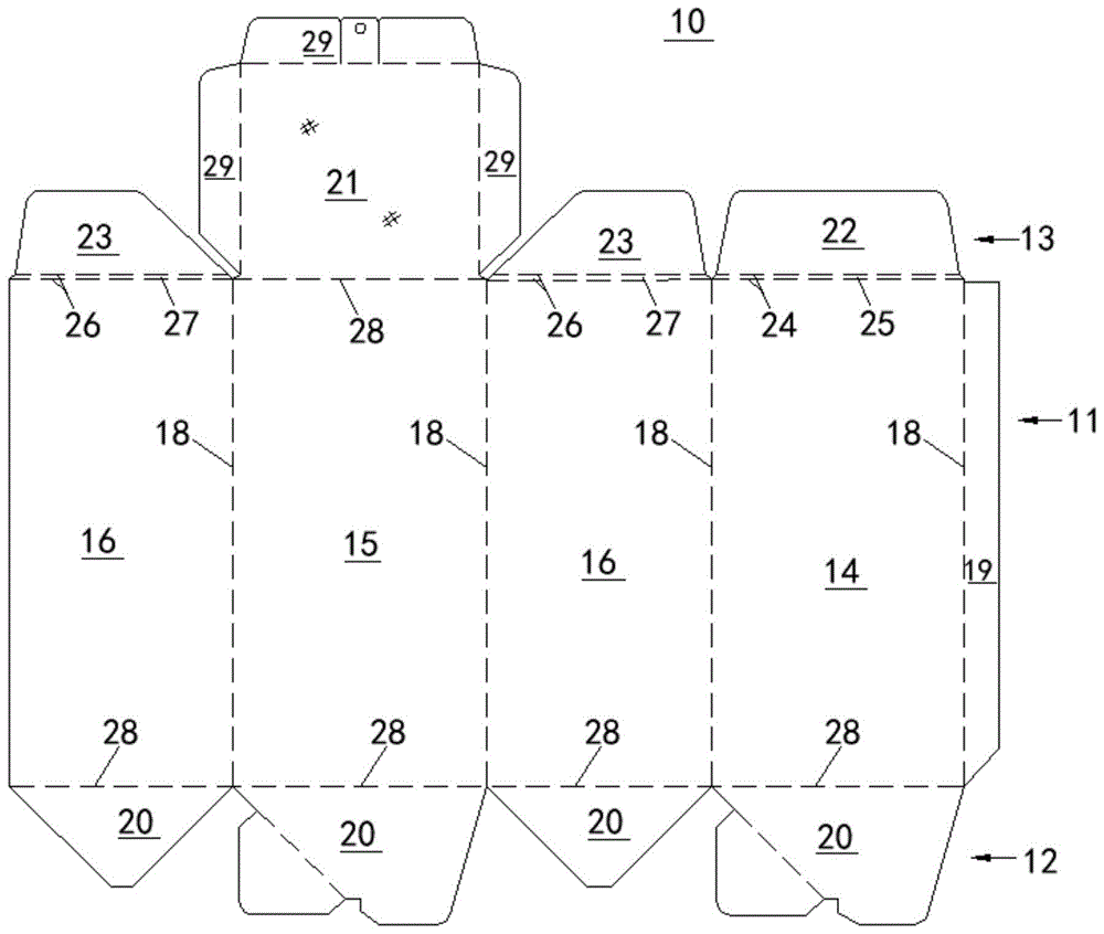 包装盒件及3D包装盒的制作方法