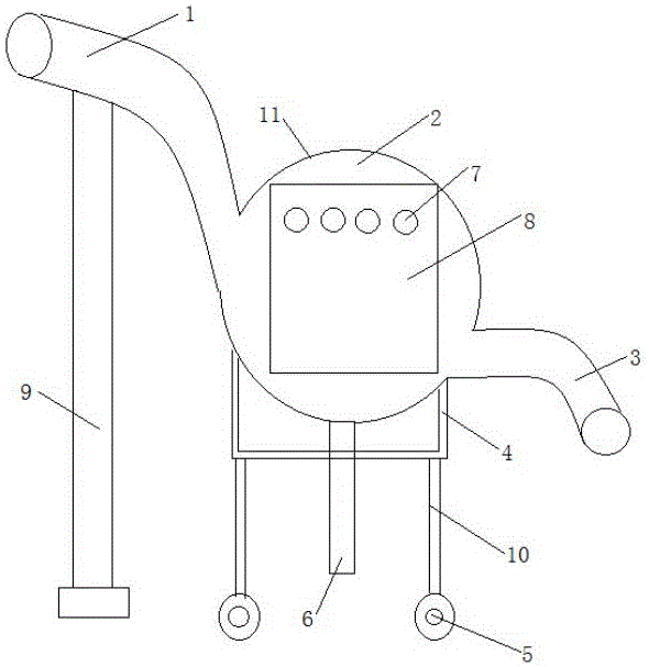 一种自动化升降碎木机的制作方法