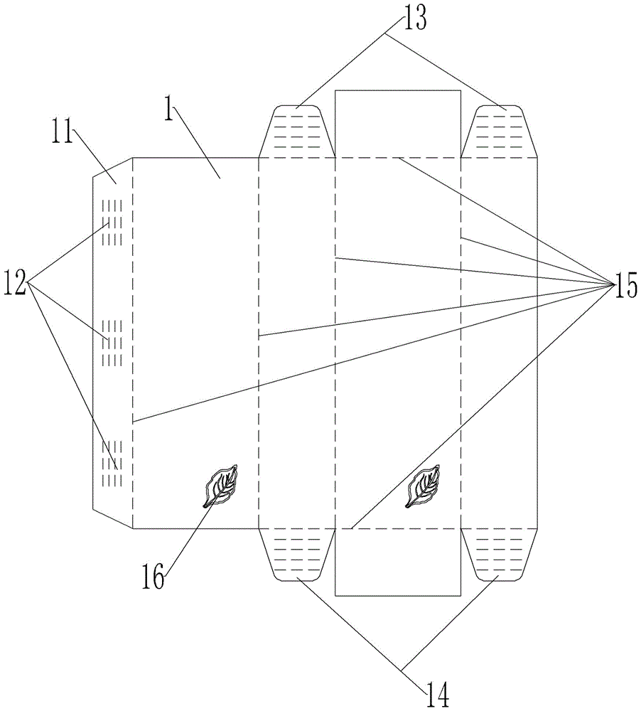 一种装潢条包装纸加工成型模组的制作方法