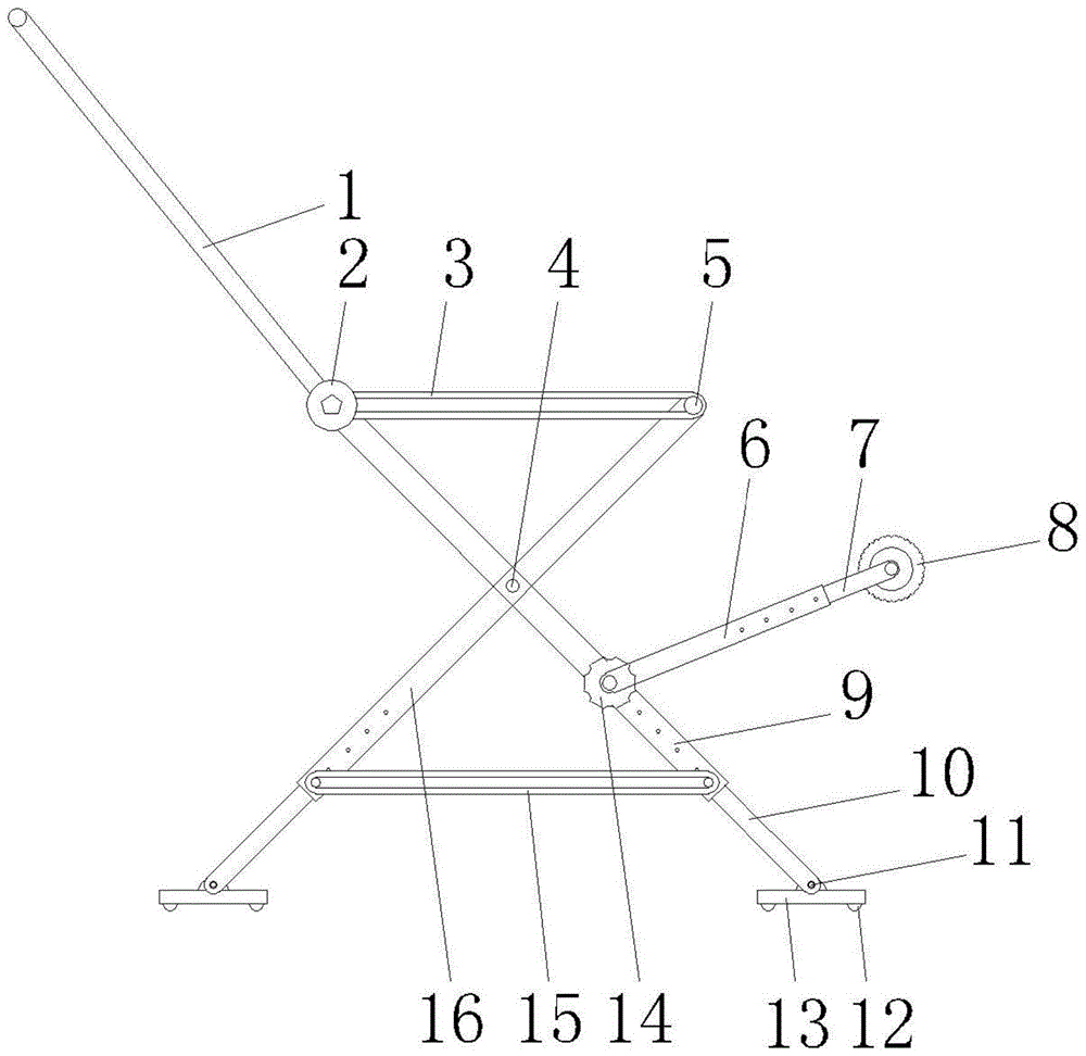 一种多功能护理架的制作方法