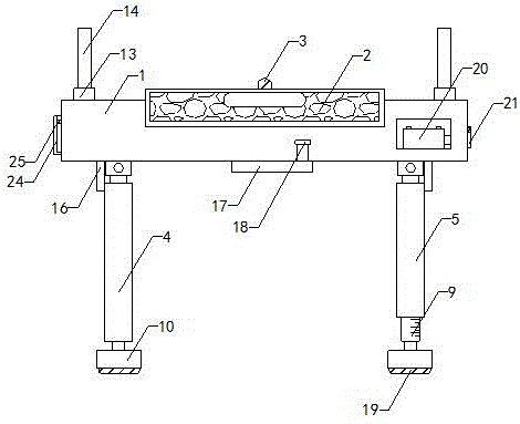 一种用于建筑地基的水平检测装置的制作方法