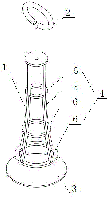 一种简易莴笋去叶器的制作方法