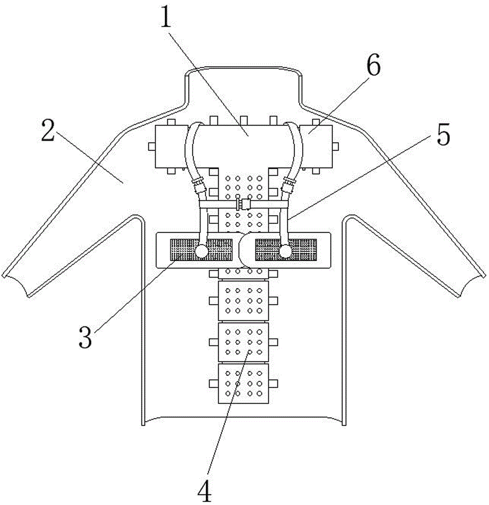 一种能够矫正读写坐姿的校服的制作方法