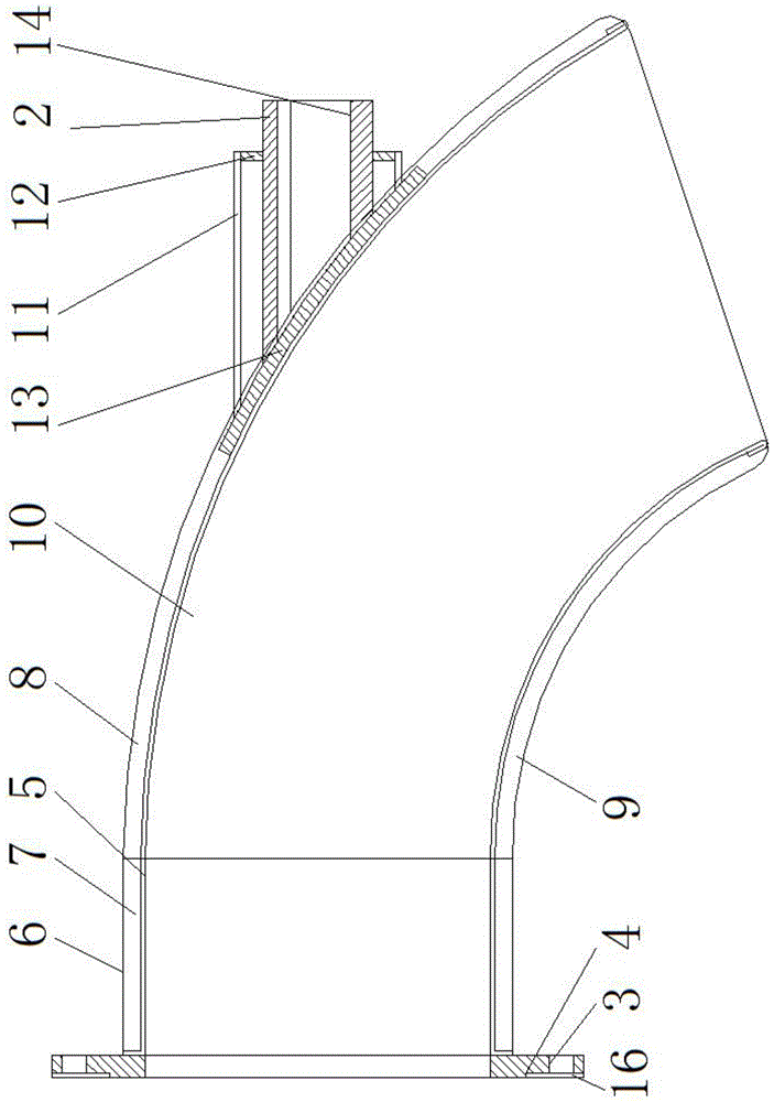 一种纺织染色用摆布斗的制作方法