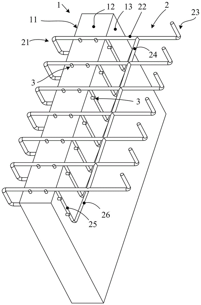 一种混凝土结构悬挑飘架施工平台结构的制作方法