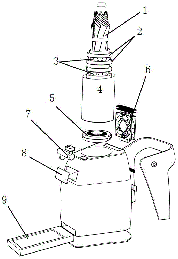 多功能雨伞烘干机及其工作方法与流程