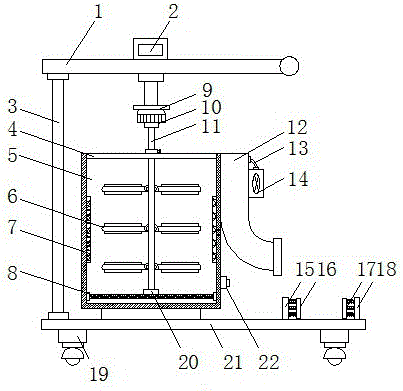 一种体育用球类器材高效保养防护装置的制作方法