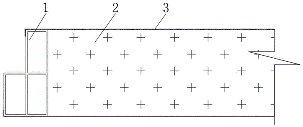 一种冷库板材结构的制作方法