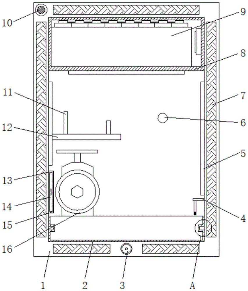 一种建筑用消防栓保护箱的制作方法