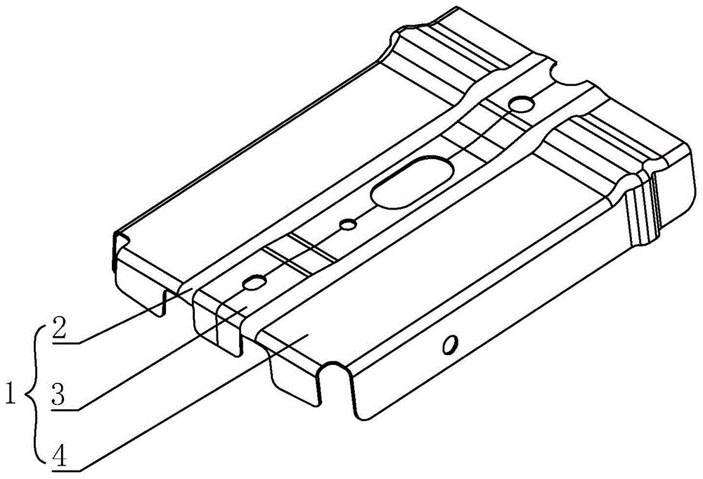 连接板的冲压整形模具的制作方法