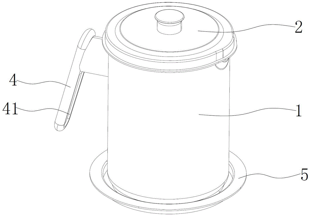 一种改进的厨用油壶的制作方法