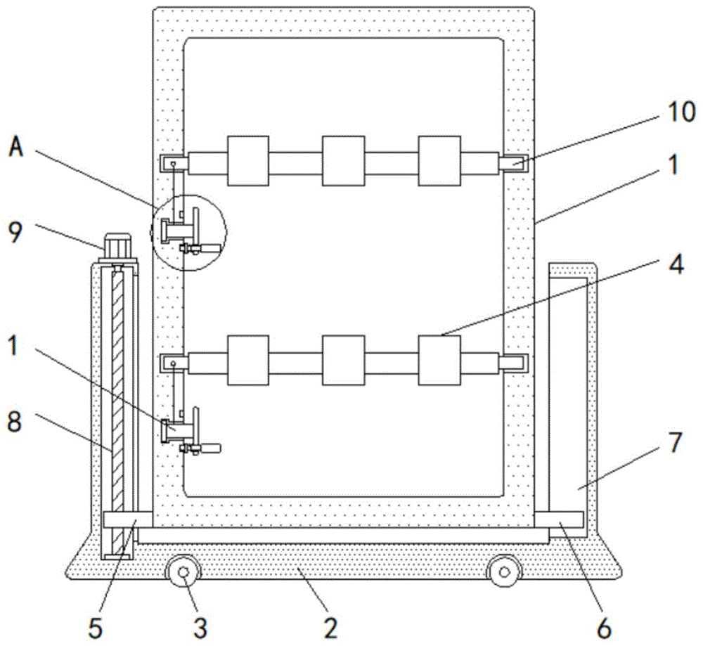 一种可根据元器件位置进行调节的适应型配电柜的制作方法