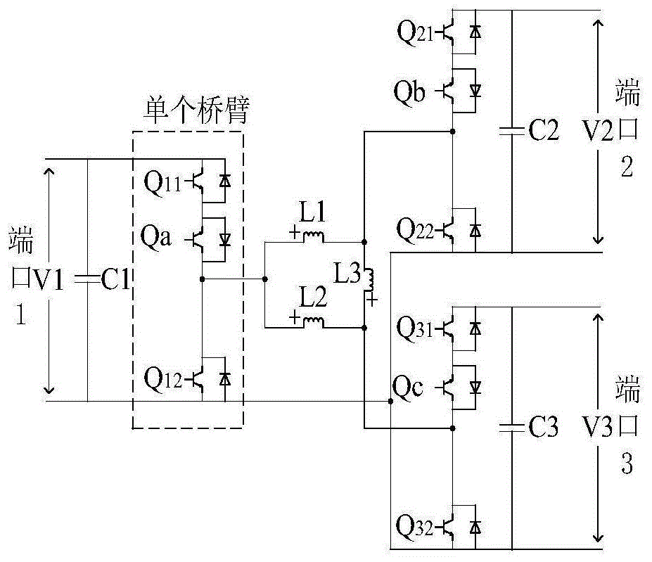 一种用于混合储能的三端口直流变换器的制作方法