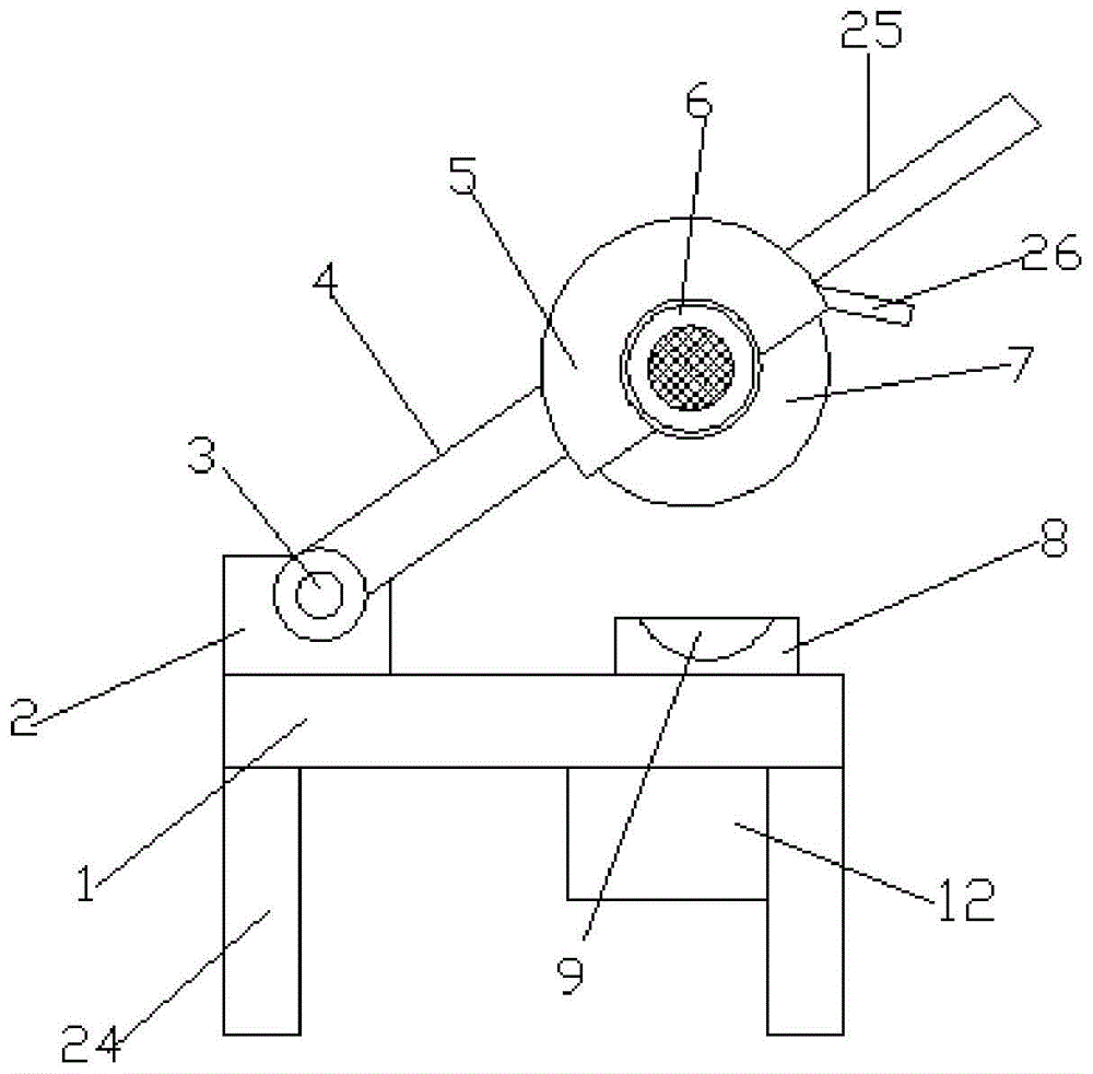 一种新型竹材锯断机的制作方法