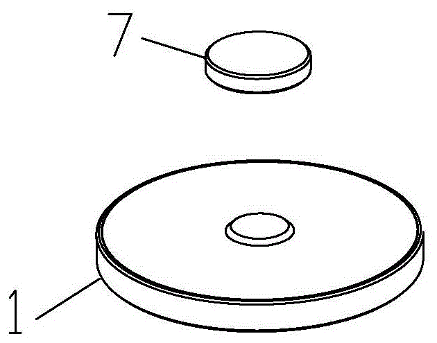 一种内置电池用于餐盒保鲜的蓝光保鲜器的制作方法