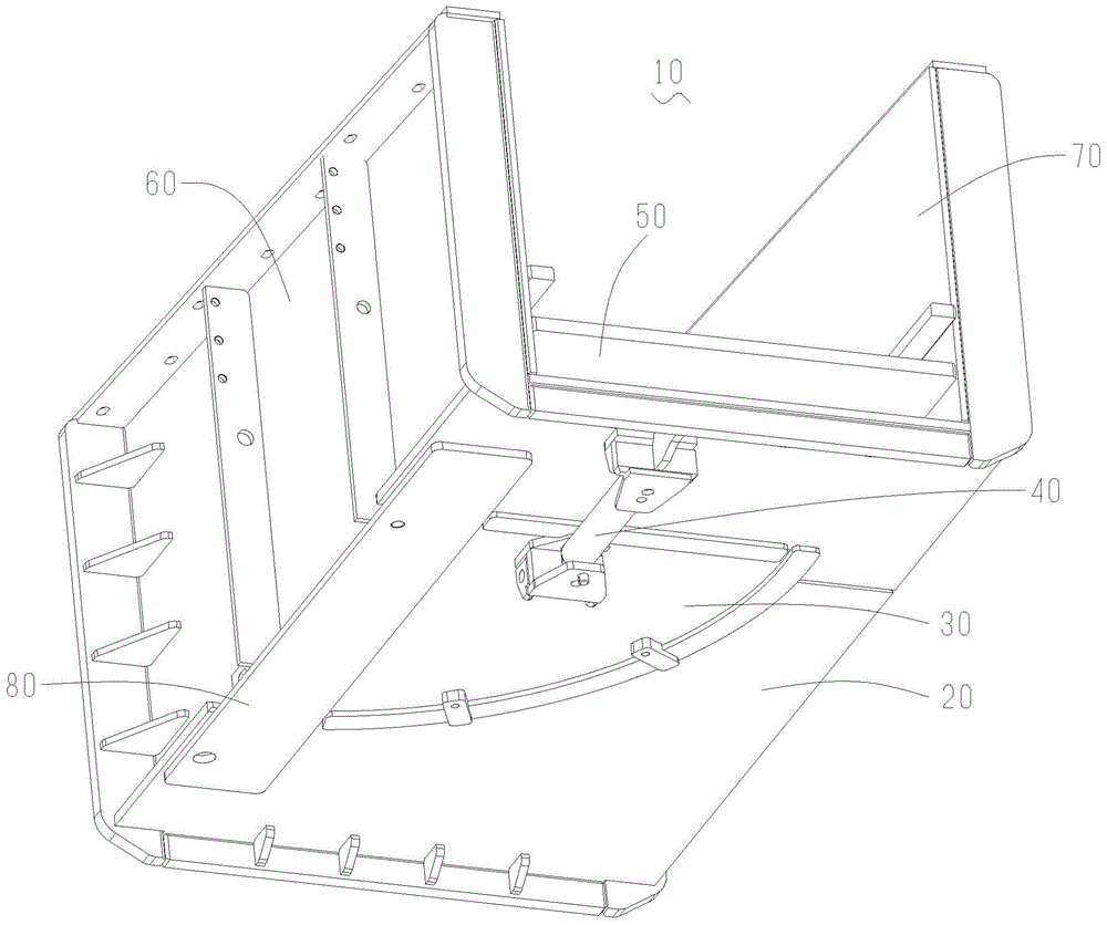 煤矿井下顺槽用刮板转载机旋转开天窗中部槽的制作方法