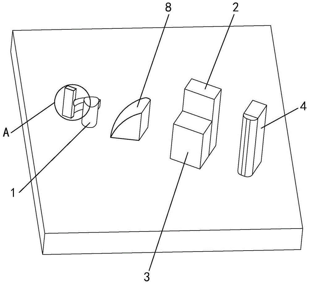 一种拉杆成品检测模具的制作方法