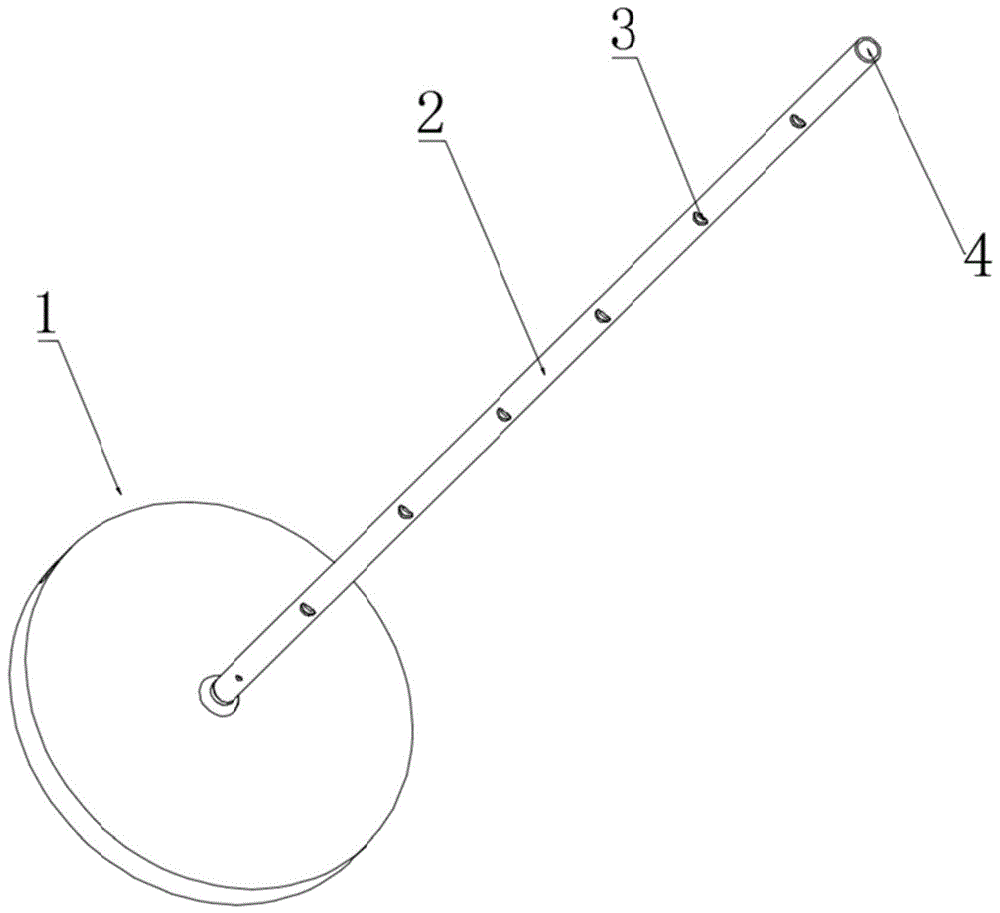 一种直杆侧面发光灯具的制作方法