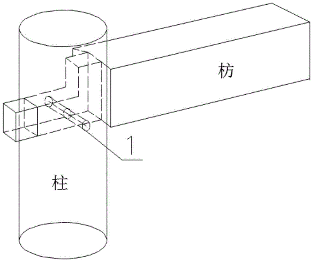 一种用于古建木结构榫卯节点的维护加固装置的制作方法