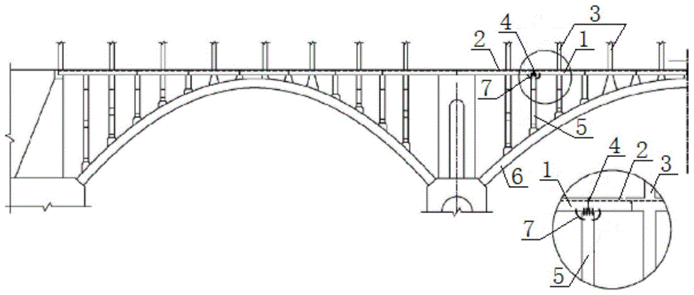 增强拱式商业廊桥抗震能力的减震装置的制作方法