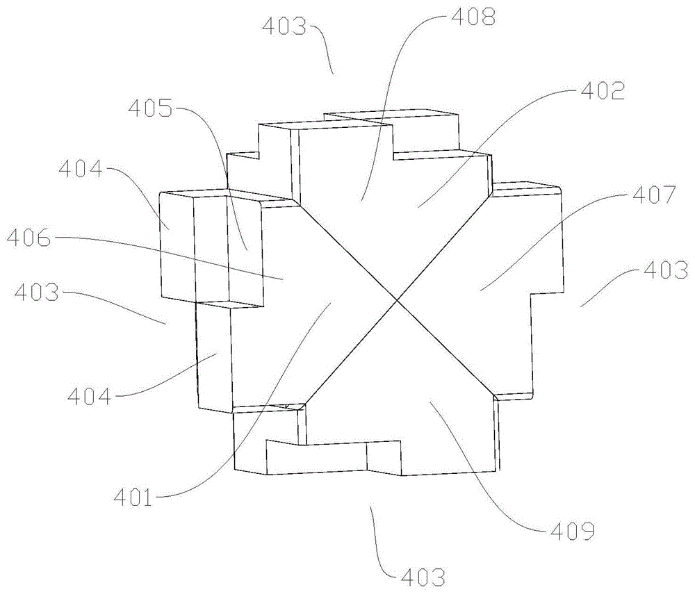 一种“X”型拼字模块的制作方法