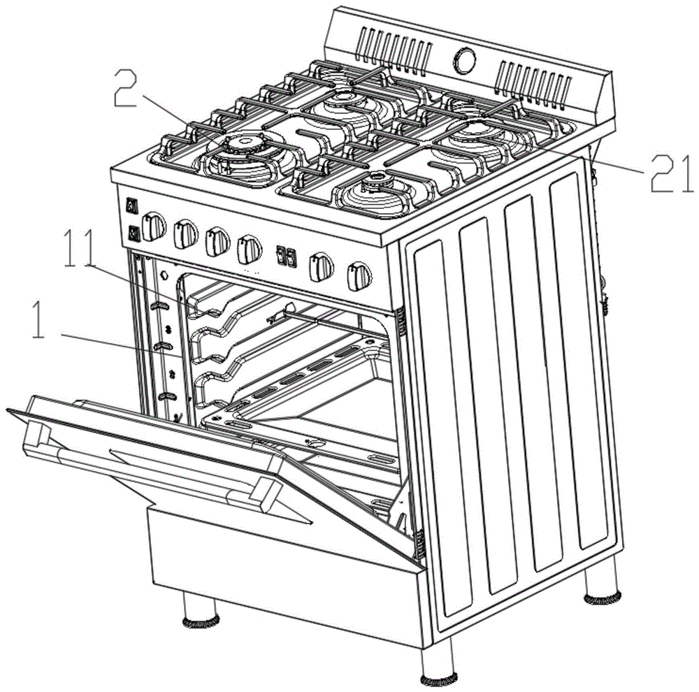 一种烤箱灶的内胆保温结构的制作方法