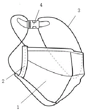 一种快速穿脱的挂耳式口罩系紧结构的制作方法