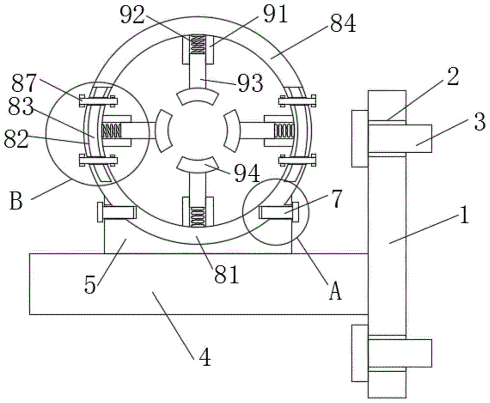 一种建筑排污管用固定装置的制作方法