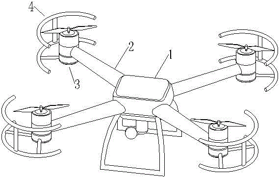 一种防护型无人机的制作方法