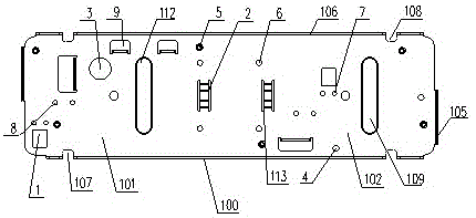 一种简易衣架安装架的制作方法