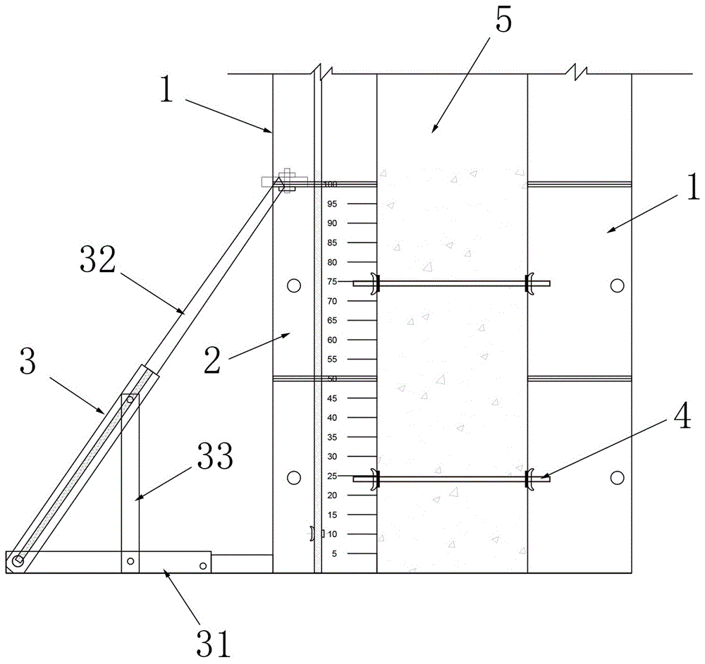 一种基于BIM技术的构造柱支模装置的制作方法