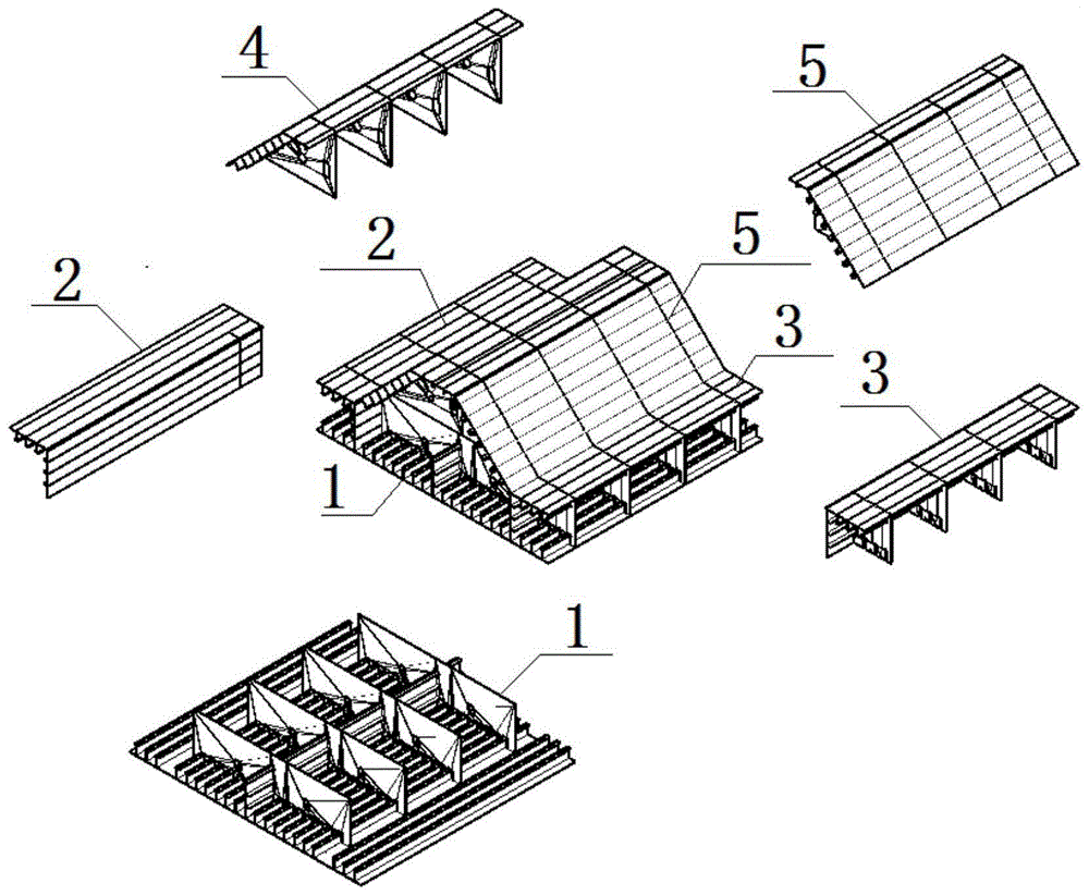 一种FLNG船下墩座分段的建造方法与流程