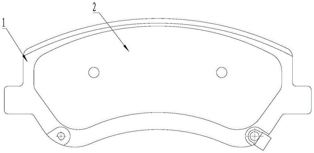一种消音片防翘曲变形结构摩擦片的制作方法