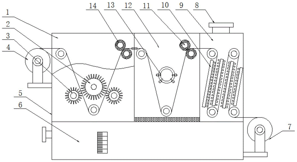 一种服装布料用清洗装置的制作方法