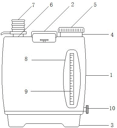 一种容量可变式便携水箱的制作方法