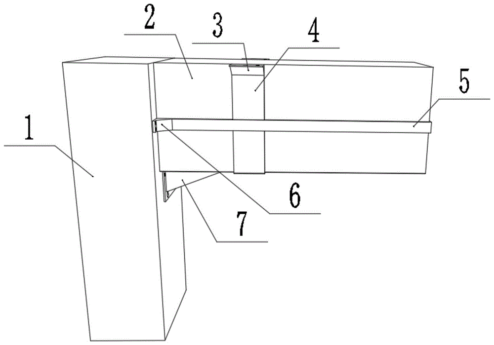 一种建筑梁的加固结构的制作方法