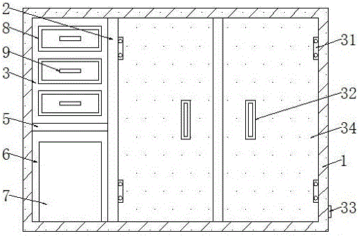 一种智能家居用鞋柜的制作方法