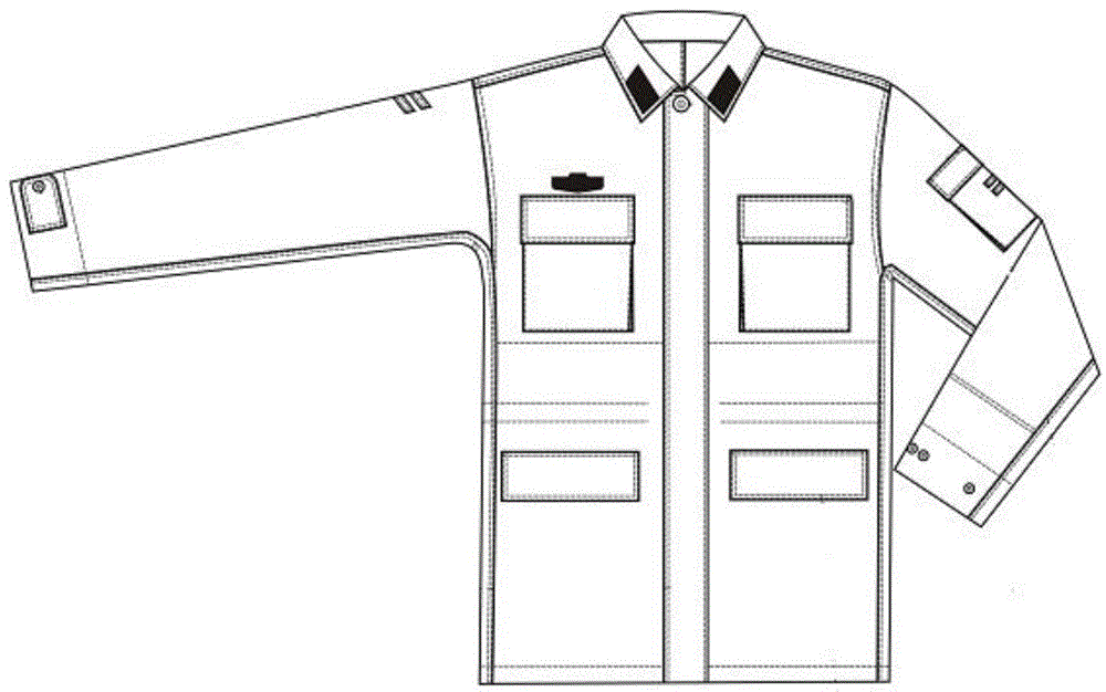 一种微波防护服装的制作方法