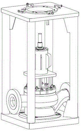 电机独立支撑、独立轴承体的立式结构离心泵的制作方法