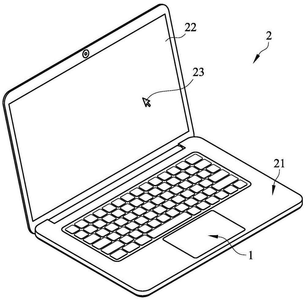 触控板模块以及具有触控板模块的电子计算机的制作方法