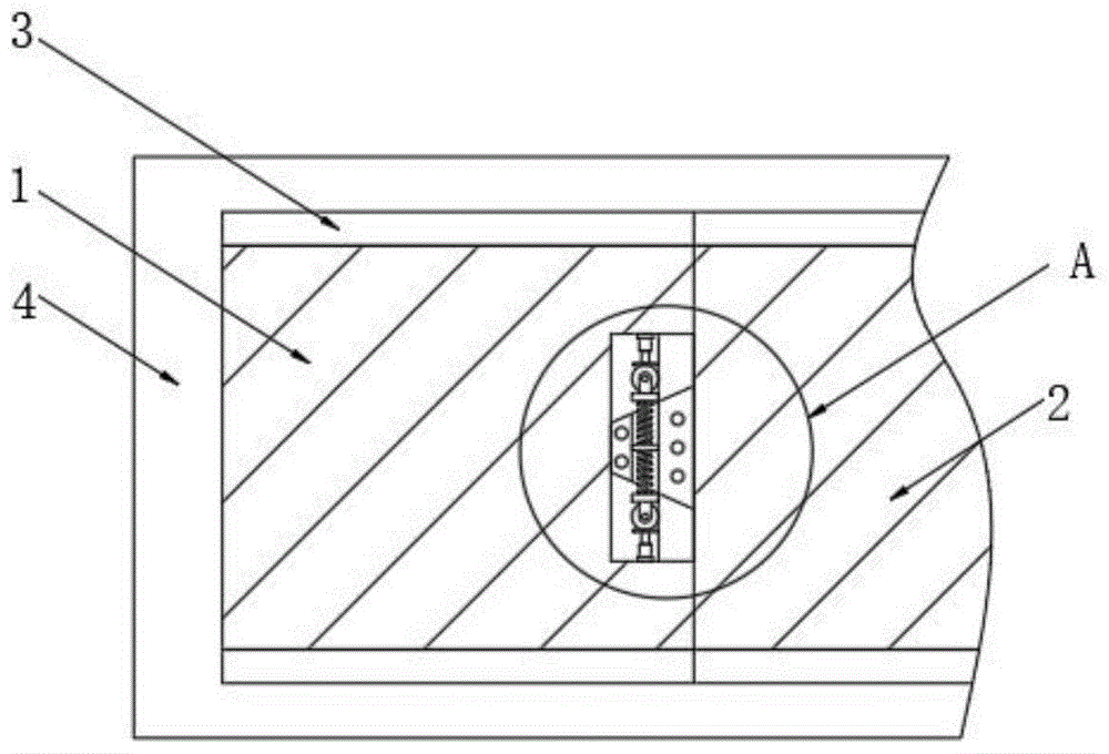 一种用于轨道交通车辆轻量化内装的固定组成的制作方法