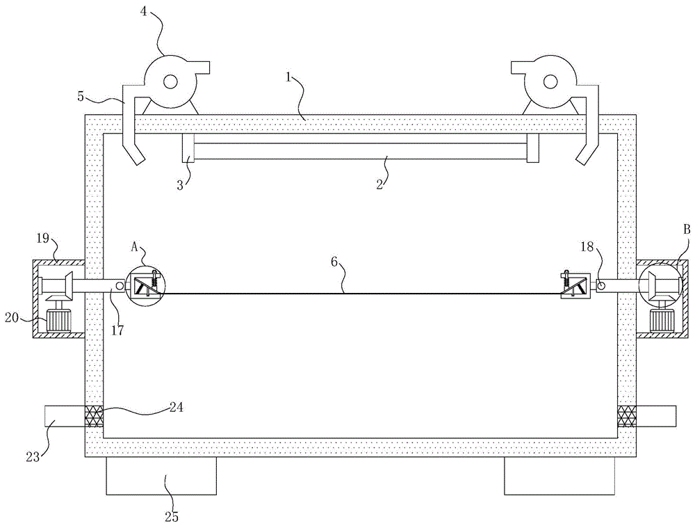 一种印染布料烘干设备的制作方法