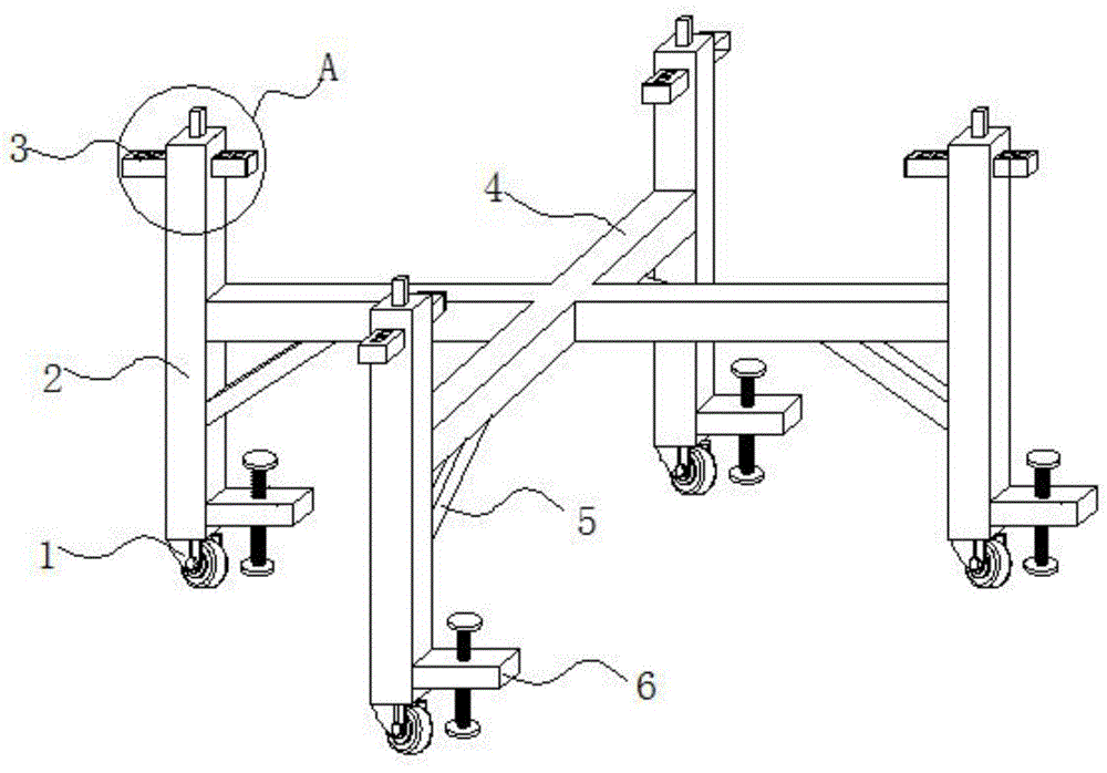 一种混凝土减水剂生产用反应釜固定装置的制作方法