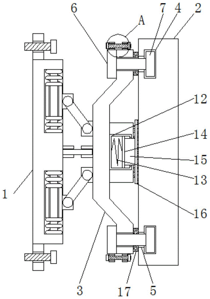 一种建筑安装幕墙用安装结构的制作方法