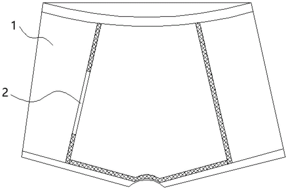一种新型多功能男士内裤的制作方法